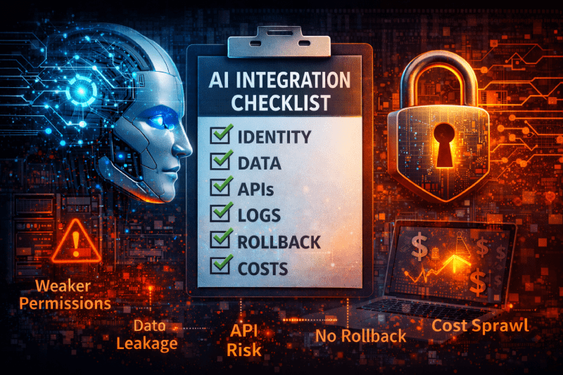 AI on insecure web infrastructure